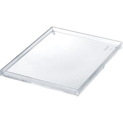 ストレージトレーＬフタ　クリア