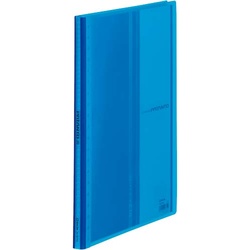 クリアーＦ　パタント（透明）２０Ｐ　Ａ４縦　青