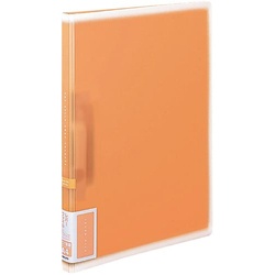 レバーファイル＜コロレー＞Ａ４縦　橙