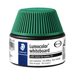 ホワイトボードマーカー用補充インク　ルモカラー　緑