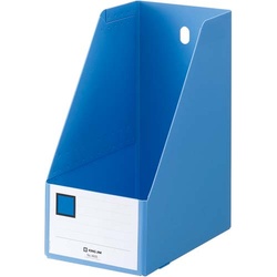 ＧボックスＰＰ　Ａ４縦　収納幅１５０ｍｍ　青　５個
