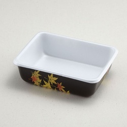 青葉紙業 どんぶり容器 B-4(本体)もみじ