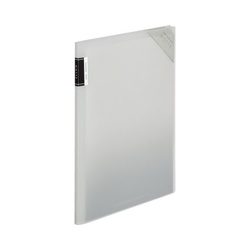 クリヤーホルダーブックモッテＡ４　グレー６Ｐ