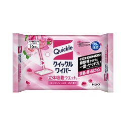 クイックルワイパー　吸着ウェット　ローズ　１６枚