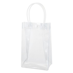 ポリ手提げ PVCクリアバッグ-M(10枚) ヘッズ