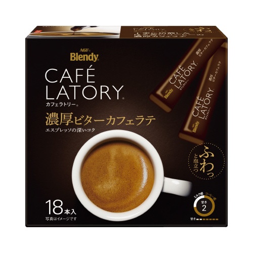 カフェラトリースティック濃厚ビターラテ　１８本