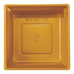 H55104G 冷凍レンジカップ 5.5寸用 1/4 金 アヅミ産業