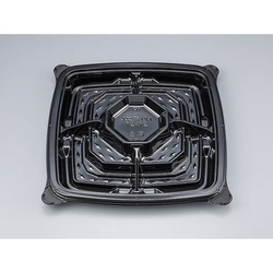 シーピー化成 オードブル容器 NU盛ブル27-27 黒本体