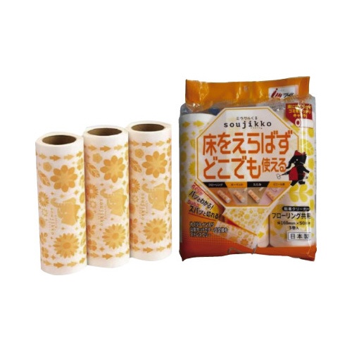 フローリングクリーナーマルチ５０周　３Ｐ