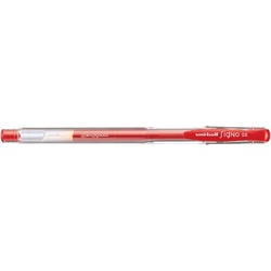 ゲルインクボールペン　シグノ　０．５ｍｍ　赤１０本