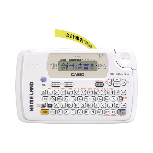 カシオ　ネームランド本体　ＫＬ−Ｐ５０ＷＥ