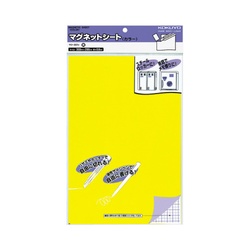 マグネットカラーシート３００×２００ｍｍ　黄Ｘ１０
