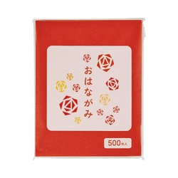 お花紙　赤　５００枚×４