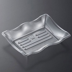 中央化学 透明トレー C-APG 磯波 3-1 本体