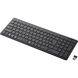 無線コンパクトキーボードパンタグラフ式薄型ブラック