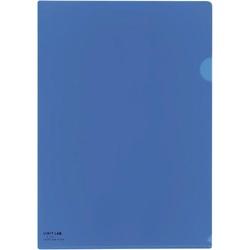 カラークリヤーホルダーＰＰ　Ａ４　青５枚入