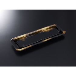 中央化学 寿司容器 HS澄板30-11 金彩BK-BK 本体