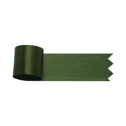 リボングレースサテン　１２ｍｍ×２０ｍ　深緑
