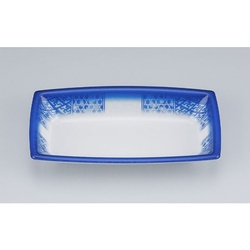 惣菜容器 TN舟渡20-10 青花本体 シーピー化成