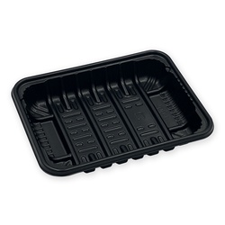 発泡トレー PSトレー 100T 黒 リスパック