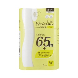 良い紙ワンタッチコアレスＷ　６５ｍ　６×１０巻入