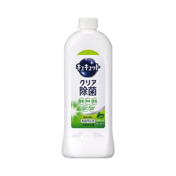 キュキュット　クリア除菌　緑茶　詰替３７０ｍｌ×４