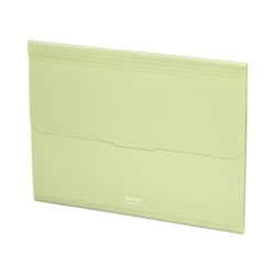 書類ファイル＜ノビータ＞Ａ４・６Ｐ　リーフグリーン