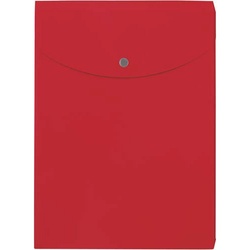 ポケット付エンベロープマチ付縦　レッド１０冊