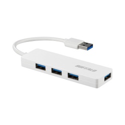 ＵＳＢ３．０　４ポート　ハブ　ホワイト