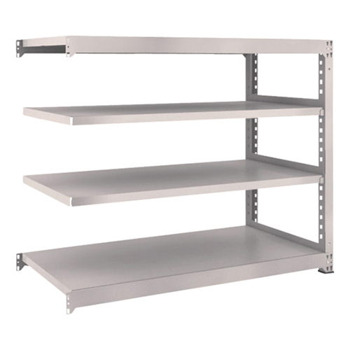 ＴＲＵＳＣＯ スチールラック Ｍ3型中量棚 1500×721×1200mm 4段 連結 ネオグレー M34574B