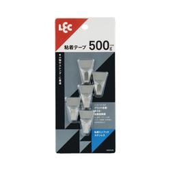 粘着ミニフック　ステンレス　５個入