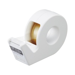 テープカッター　カルカットハンディ　小巻　白×５