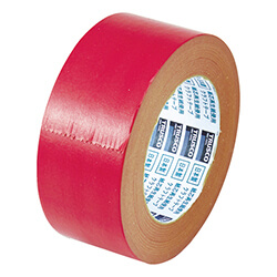 【廃番商品】トラスコ中山 カラークラフトテープ レッド 50mm×50m TKT50R