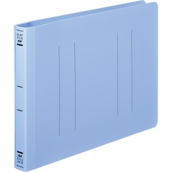フラットファイル＜ＰＰ＞　Ａ５ヨコ　青　１０冊
