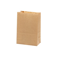 【廃番商品】HEIKO NF(ノンフッ素)耐油角底袋 11-6 未晒無地 100枚/袋