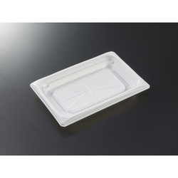 中央化学 軽食容器 CT 葵 15-10A W 本体