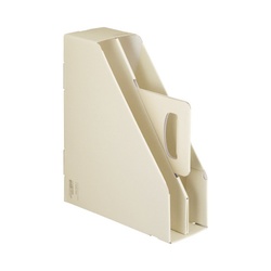 ファイルボックスＫａＴａＳｕ　スタンドタイプ　白