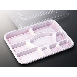 仕出し弁当容器 DX 仕切 R-12-N ト付 中央化学