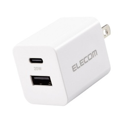ＡＣ充電器　２０Ｗ　小型　ホワイト