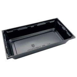 折箱 ワン折重 PH73×38A 黒 底 アクタ