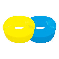 PPバンド15.5mm×1000m　青　【ＴＲＵＳＣＯ 手締用ＰＰバンド１５．５ｍｍＸ１０００ｍ巻青（段ボールパック）】