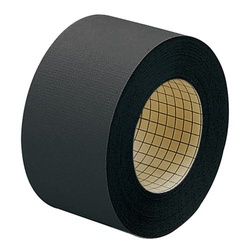 紙クロステープロールタイプ幅５０ｍｍ１２ｍ巻黒