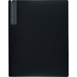 抗菌スリムクリヤーブック　Ａ４　１０Ｐ　ブラック