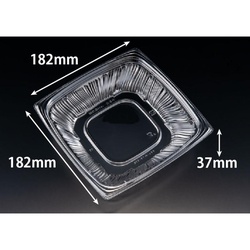 リスパック サラダ容器 バイオ ナチュール18-37B 本体