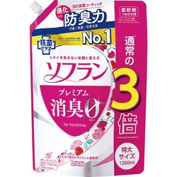ソフランＰ消臭　フローラルアロマ　詰替１２６０ｍｌ