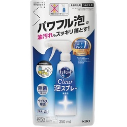 キュキュットクリア泡スプレー無香料替２５０ｍｌ×６