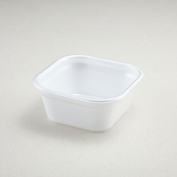 どんぶり容器 どん重(本体)白 青葉紙業