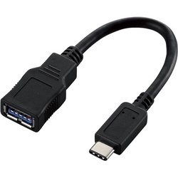 ＵＳＢ　Ａ−Ｃ変換　ケーブル　ブラック