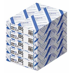 ＫＢ用紙　７０ｇ　Ｂ５　１冊（５００枚）×５