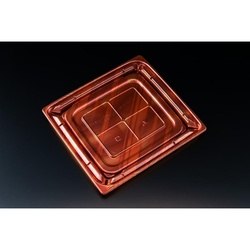 リスパック 惣菜容器 バイオカップ 優枠 20-22B ルミナスレッド 本体